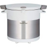 Термокастрюля THERMOS SHUTTLE CHEF KBC-4500 PWH 4.5л. белый/серебристый 451538